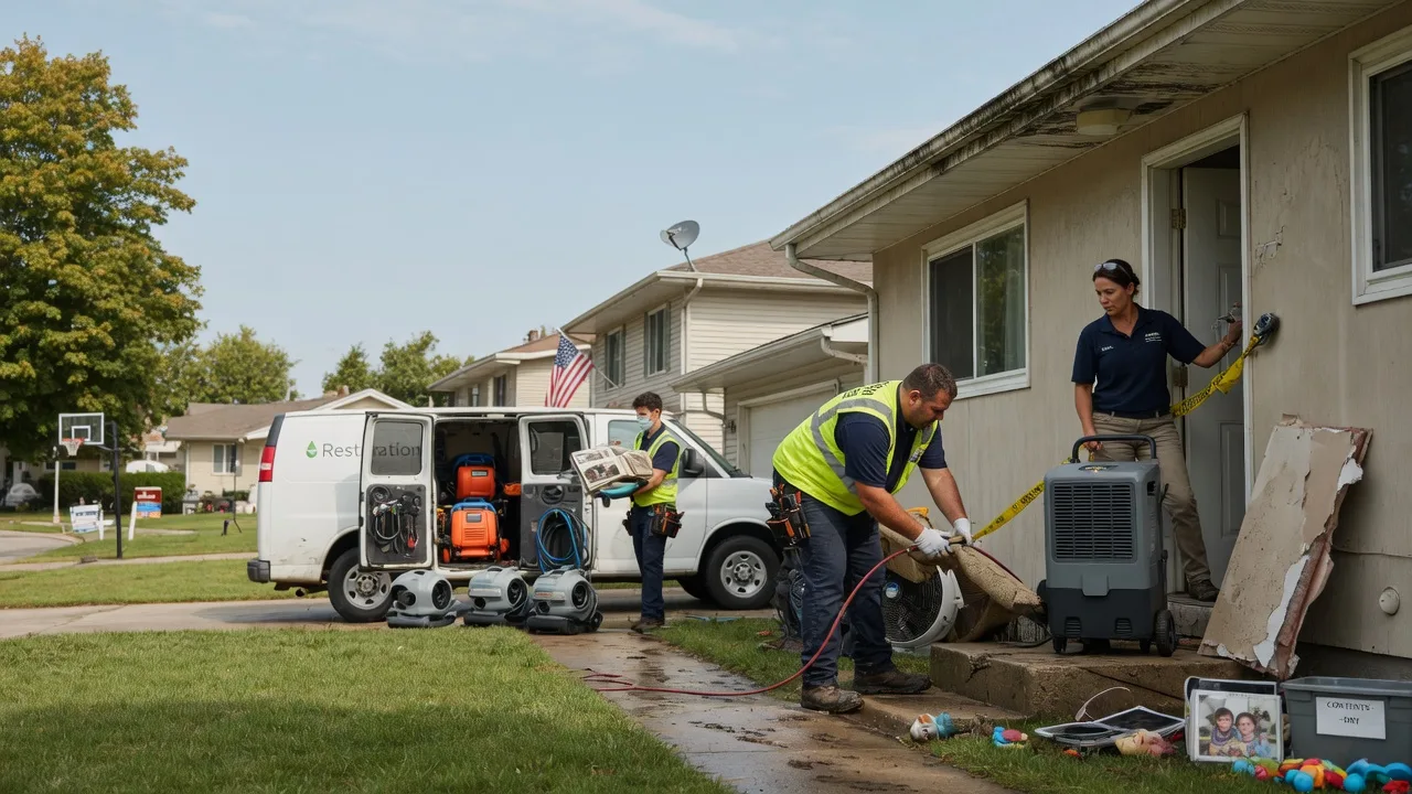 Water Damage Restoration in Calvin, LA near me